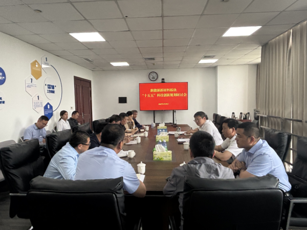 股票学习网 新能源新材料板块召开“十五五”科技创新规划研讨会